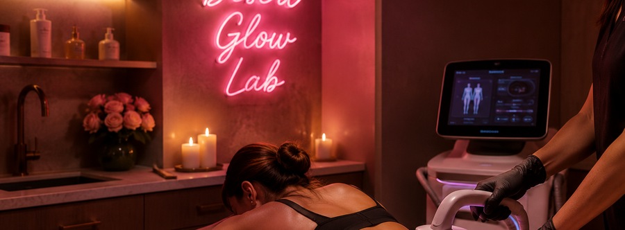 Body contouring treatment at Desert Glow Lab