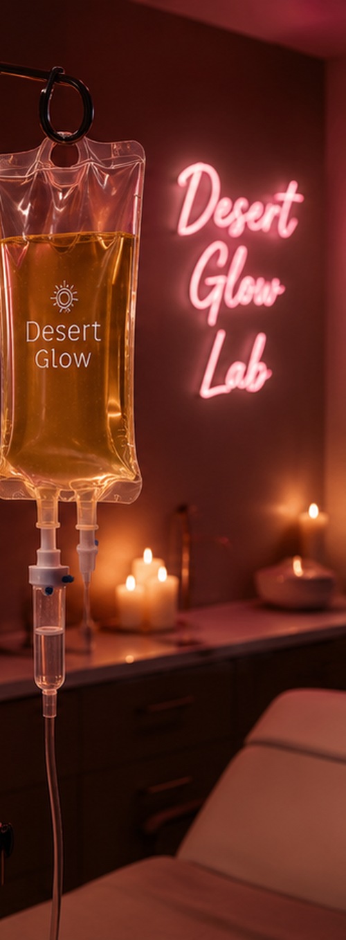 Glow Drip IV therapy infusion bag